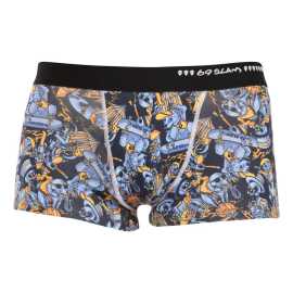 Pánske boxerky 69SLAM hip bamboo greatest show elijah (MHBGSW-BB) XL, trenky.
Vstúpte do sveta, kde sa pohodlie stretáva s originalitou!
Bambusové vlákna pre maximálne pohodlie
Boxerky z bambusového materiálu sú ideálnou voľbou pre každého, kto hľadá maximálne pohodlie a šetrnosť k pokožke.
Výrazný dizajn a premyslený strih na aktívne dni
Boxerky 69SLAM vás na prvý pohľad zaujmú svojím jedinečným vzhľadom, originálnymi vzormi a príjemnými farbami.
Prečo by boxerky 69SLAM nemali chýbať vo vašom šatníku

Mikrovlákno - ľahké, elastické, rýchloschnúce.
Kratšie nohavičky, ktoré sa nikde nekrčia.
Výrazný dizajn s originálnymi vzormi.

69SLAM spodná bielizeň, ktorá vám zdvihne náladu
69SLAM je obľúbená surferská značka z Bali, ktorá oslavuje život, umenie, kreativitu, dizajn a farby v každom detaile.
Ako sa starať o boxerky 69SLAM
Dodržiavaním týchto pokynov zachováte ich výnimočné vlastnosti - mäkkosť, priedušnosť a odolnosť.

Pranie: Boxerky pier výhradne ručne vo vlažnej vode (ideálne do 30 °C).
Sušenie: Sušenie v sušičke nie je vhodné.
Žehlenie: Nežehliť.

Tip: Vaša obľúbená spodná bielizeň si zaslúži šetrné zaobchádzanie.