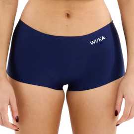 Dievčenské menštruačné nohavičky Wuka Stretch Boxer Short Heavy bezšvové modré (WSBSH) 12–16 rokov.
Hľadáte maximálne pohodlie a istotu počas menštruácie?
Vysoko kvalitný materiál pre maximálne pohodlie
Tieto menstruačné nohavičky sú vyrobené zo syntetických vlákien, vďaka čomu sú krásne hladké, pružné a perfektne sa prispôsobia vášmu telu.
Strih, ktorý sedí a drží na mieste
Boxerový strih je skvelou voľbou pre tie, ktoré hľadajú väčšie krytie a ešte väčší pocit istoty.
Prečo si zamilujete nohavičky WUKA

Extra krytie a pohodlie: Strih boxeriek poskytuje väčšiu istotu a pocit sebavedomia aj počas silnejšej menštruácie.
Diskrétny a štýlový vzhľad: Tmavomodrý dizajn a hladké línie bez švov zaručujú diskrétne nosenie.
Opakovane použiteľné a ekologické: Šetria prírodu aj vašu peňaženku.

Menštruačné spodné prádlo WUKA pre moderné ženy
V roku 2017 bola založená spoločnosť WUKA ako prvý výrobca opakovo použiteľných a nepretekajúcich menštruačných nohavičiek vo Veľkej Británii.
Ako sa starať o menstruačné nohavičky WUKA
Aby vám menstruačné nohavičky dobre slúžili, odporúčame dodržiavať tieto pokyny na údržbu.

Pred prvým použitím: Predtým, ako si nové menštruačné nohavičky alebo plavky oblečiete po prvýkrát, je potrebné ich vyprať – buď ručne, alebo v práčke na jemný cyklus pri 40 °C.
Po každom použití: Najskôr spodnú bielizeň dôkladne opláchnite studenou vodou.
Pranie: Po použití najskôr ručne vyperte v studenej vode, kým voda nebude číra.
Sušenie: Nesušte v sušičke – horúci vzduch môže poškodiť funkčné vrstvy.
Žehlenie: Menštruačné nohavičky nežehlite – vysoké teploty môžu poškodiť funkčný materiál.

Tip: Keď nájdete menštruačné spodné prádlo, ktoré vám sedí a vyhovuje, zaslúži si tú najlepšiu starostlivosť.