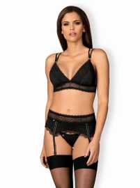 Damesset Obsessive zwart (Lolitte set) S.
Obsessive zijn zeer  in sexy design.
Pakket bevat geen kousen.