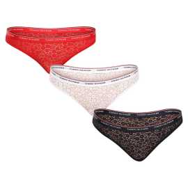 3PACK braguitas de mujer Tommy Hilfiger sobredimensionado multicolor (UW0UW04897 0X0) XXL.
Los slips para mujer  deTommy Hilfiger son ideales para las mujeres a las que les gusta la comodidad en cualquier actividad de ocio y en el día a día.