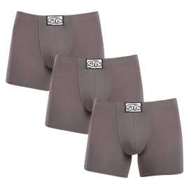 3PACK pánske boxerky Styx long klasická guma tmavo sivé (3F1063) M, trenky.
Boxerky Styx sú skvelou voľbou, ak máte radi pohodlné a kvalitné pánske spodné prádlo.
 
Boxerky Styx s prívlastkom 