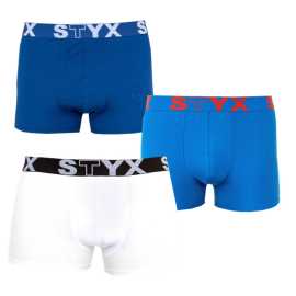 3PACK pánske boxerky Styx športová guma nadrozmer viacfarebné (R9676861) 3XL, trenky.
Boxerky Styx sú skvelou voľbou, ak máte radi pohodlné a kvalitné pánske spodné prádlo.
Boxerky Styx s prívlastkom 