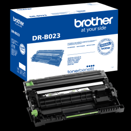 Brother DR-B023 čierna (black) originálna valcová jednotka.
Originálna valcová jednotka = záruka priamo od výrobcu tlačiarne
100 % použitie v tlačiarni - bezproblémové fungovanie s vašou tlačiarňou
Použitím originálneho valca predlžujete životnosť tlačiarne
Osvedčená špičková kvalita - originálna tlačová (valcová) kazeta poskytuje mimoriadne výsledky
Trvalé a profesionálne výsledky tlače - dlhodobá udržateľnosť tlače
Produktivita tlače - rovnaká tlač po celú životnosť valca
Maximálna jednoduchá obsluha sa rovná efektívnej tlači
Garancia Vašej spokojnosti s použitím našej originálnej valcovej jednotky
Zabezpečujeme bezplatnú recykláciu originálnych náplní

Kód výrobcu: DRB023