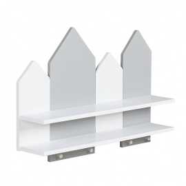 Nástenná polica tweety - biela/šedá.

 


Nástenná polica Tweety svojim dizajnom doplní roztomilú izbičku pre bábätko a ponúkne využitie na dekorácie či menšie hračky vďaka dvom širokým políciam.

 


Rozmery nástennej police Tweety sú 85x60x19cm (š, v, h).

 


Všetky produkty z kolekcie Tweety nájdete nižšie v súvisiacom tovare.