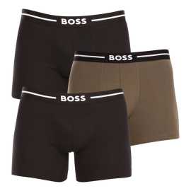 3PACK pánske boxerky BOSS viacfarebné (50499400 963) L, trenky.
Boxerky BOSS to je prvotriedna kvalita, za ktorou stojí svetová ikonická značka pánskej spodnej bielizne.
 
Boxerky od značky BOSS patria medzi úplné legendy medzi spodnou bielizňou.