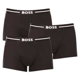 3PACK pánske boxerky BOSS čierné (50473916 001) M, trenky.
Boxerky BOSS to je prvotriedna kvalita, za ktorou stojí svetová ikonická značka pánskej spodnej bielizne.
 
Boxerky od značky BOSS patria medzi úplné legendy medzi spodnou bielizňou.