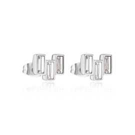 S'Agapõ Oceľové dámske náušnice Luce SCE31.