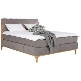 MID.YOU BOXSPRINGOVÁ POSTEĽ, 180/200 cm, taupe.