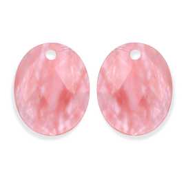 Sparkling Jewels Oválne prívesky na náušnice z kremeňa EAGEM25-RO.