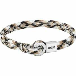 Hugo Boss Štýlový textilný náramok Sport 1580471 19 cm.