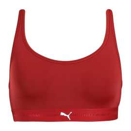 Dámska športová podprsenka Puma červená (701228124 004) XL.
Či už idete na hodinu jogy, do posilňovne alebo sa pri behu snažíte prekonať svoje limity, táto športová podprsenka Puma vám ponúka všetko, čo potrebujete: pohodlie, podporu a voľnosť pohybu.
Ľahký funkčný materiál pre maximálny výkon
Podprsenka Puma je vyrobená z technickej pleteniny kombinujúcej polyamid a elastan.
Dizajn, ktorý vám umožní viac
Prekrížené ramienka na chrbte nielenže dodávajú podprsenke štýlový vzhľad, ale tiež zabezpečujú rovnomerné rozloženie hmotnosti a stabilitu počas cvičenia.
Prečo by ste mali mať podprsenku Puma vo svojom šatníku

Bezšvová konštrukcia bez výstuhy a kostíc pre voľnosť a pohodlie.
Priedušný a pružný materiál odvádzajúci vlhkosť.
Športový strih s krížovým chrbtom pre maximálnu podporu.
Skvelá voľba pre šport a voľný čas.

Spodná bielizeň Puma nie je určená len pre športovcov
Značka Puma je známa po celom svete predovšetkým vďaka oblečeniu a spodnej bielizni, ktoré nosia slávni športovci.
Ako sa starať o športovú podprsenku Puma?
Aby vaša podprsenka zostala dlho v perfektnom stave, odporúčame dodržiavať tieto pokyny na údržbu.

Pranie: Práť pri 30 °C na jemný cyklus.
Sušenie: Nevhodné na sušenie v sušičke!
Žehlenie: Nežehlite.

Tip: Vaše obľúbené spodné prádlo si zaslúži šetrné zaobchádzanie.