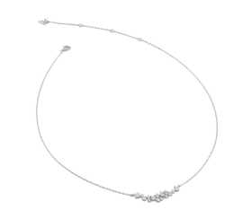 Guess Strieborný náhrdelník so zirkónmi Jardin JSBN04465JWRHT/U.