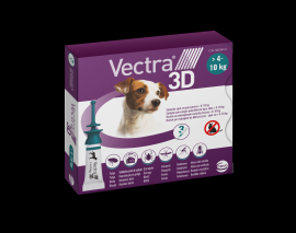 Vectra 3D spot-on pre psy S (4–10 kg).
