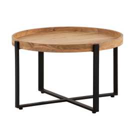 Livetastic KONFERENČNÝ STOLÍK, hnedá, drevo, 60/36 cm.