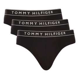 3PACK pánske slipy Tommy Hilfiger čierne (UM0UM03856 0SE) M.
Vychutnajte si pohodlie, na ktoré sa môžete spoľahnúť každý deň, a zároveň štýl, ktorý je synonymom americkej elegancie.
Prémiový materiál pre vaše maximálne pohodlie
Slipy sú vyrobené z bavlny s prímesou elastanu, čo je osvedčená kombinácia pre spodnú bielizeň.
Nadčasový štýl pre milovníkov minimalizmu
Typický čistý dizajn značky Tommy Hilfiger je doplnený vytkávanou gumou s logom, ktorá pridáva slipom moderný a štýlový akcent.
Prečo by ste mali určite vyskúšať slipy Tommy Hilfiger

Prémiový materiál: Vysoký podiel bavlny pre prirodzený komfort a priedušnosť.
Ikona Tommy Hilfiger: Vytkávaná guma s logom dodáva štýlový a moderný vzhľad.
Univerzálne použitie: Ideálny strih pre každú príležitosť, od každodenného nosenia až po šport.

Spodná bielizeň Tommy Hilfiger je zárukou najvyššej kvality
Značka Tommy Hilfiger sa stala ikonou amerického obliekania pred takmer 40 rokmi a jej farebnosť v odtieňoch modrej, červenej a bielej je rozpoznateľná na prvý pohľad.
Ako sa starať o slipy Tommy Hilfiger
Aby vám spodná bielizeň dlho slúžila, odporúčame dodržiavať nasledujúce pokyny.

Pranie: Slipy perte na 40 °C.
Sušenie: Slipy môžete sušiť v sušičke, ale odporúčame šetrný program a nižšiu teplotu, aby sa predĺžila životnosť materiálu.
Žehlenie: Slipy je možné žehliť, ale vždy používajte nižšiu teplotu a ideálne žehlite naruby.

Tip: Tvoje obľúbené spodné prádlo si zaslúži jemné zaobchádzanie.
