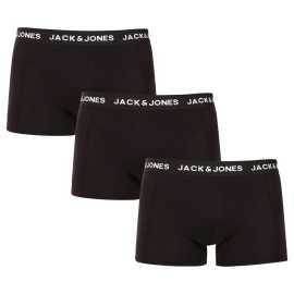 3PACK pánske boxerky Jack and Jones čierne (12171944) S, trenky.
 
Hľadáš kvalitné, ale zároveň cenovo dostupné boxerky?
 
Boxerky Jack & Jones sú vyrobené z príjemného materiálu, majú moderný strih, ktorý perfektne padne na každodenné nosenie.
Viac sa dozvieš v klasických informáciách o produkte.