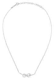 BREIL Nadčasový oceľový náhrdelník pre ženy Nekonečno B&ME TJ3500.