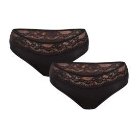2PACK Menštruačné nohavičky Dorina Eco Moon Lace Hipster (DOR004) XXL.
Doprajte si pocit istoty a krásy aj počas svojich dní s menštruačnými nohavičkami Dorina.
Kvalitný materiál príjemný na dotyk
Menštruačné nohavičky Dorina sú vyrobené z kombinácie nylonu a elastanu, čo zaisťuje dokonalé spojenie pružnosti, jemnosti a priedušnosti.
Vďaka kvalitným materiálom vám menstruačné nohavičky poskytnú dlhodobý komfort a perfektný tvar aj po mnohých praniach.
Funkčný dizajn a nadčasový štýl
Elegantné farebné vyhotovenie v kombinácii s širším krajkovým pásom pôsobí sofistikovaným a ženským dojmom.
Prečo vyskúšať menštruačné nohavičky Dorina

Elegantný čipkový dizajn: Menštruačná bielizeň, ktorá je naozaj krásna.
Spoľahlivá absorpcia a pohodlie: Vhodné na bežné denné nosenie aj na zvláštne príležitosti.
Ekologická alternatíva: Šetrí prírodu aj vašu peňaženku.

Dorina – značka, ktorá spája pohodlie s trendovým dizajnom
Dorina je renomovaná nemecká značka dámskeho spodného prádla, ktorá má bohatú históriu od roku 1968.
Ako sa starať o svoje menštruačné nohavičky

Pred prvým použitím: Predtým, ako si nové menštruačné nohavičky oblečieš prvýkrát, je potrebné ich vyprať – buď ručne, alebo v práčke na jemný program do 40 °C.
Po každom použití: Najprv prádlo dôkladne prepláchnite v studenej vode.


Pranie: Nohavičky perte na maximálne 30 °C na jemný program bez aviváže.
Sušenie: Nesušte v sušičke – vysoká teplota by mohla narušiť funkčné vrstvy.
Žehlenie: Nohavičky nežehli – mikrovlákno aj čipka sú citlivé na vysoké teploty.

Tip: Menštruačné nohavičky sú skvelý vynález!