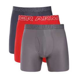 3PACK pánske boxerky Under Armour viacfarebné (1383878 044) XXL, trenky.
Ak hľadáte spodnú bielizeň, ktorá vám poskytne skvelú oporu pri športe aj každodennom nosení, potom sú boxerky Under Armour tou správnou voľbou!
Prvotriedna zmes materiálov pre maximálne pohodlie
Boxerky Under Armour sú vyrobené zo zmesi bavlny a umelých vlákien, čo im dodáva priedušnosť, pružnosť a príjemný pocit na pokožke.
Tkaná guma a dlhšie nohavice pre väčšie pohodlie a ochranu
Pružný elastický pás s logom Under Armour drží boxerky bezpečne na svojom mieste bez toho, aby tlačili alebo zaborili.
Prečo si vybrať boxerky Under Armour?

Skvelá kombinácia materiálov: Funkčné materiály zaisťujú maximálne pohodlie.
Dlhšie nohavice: Skvelá podpora a pohodlie počas celého dňa.
Ideálne na šport a bežné nosenie: Funkčný dizajn, priedušné materiály a dokonalý strih.

Spodná bielizeň Under Armour pre aktívny životný štýl
Značku Under Armour založil bývalý hráč amerického futbalu Kevin Plank, ktorý bol nespokojný so svojím športovým oblečením, ktoré sa ľahko potilo a rozhodne nevonia.
Ako sa starať o boxerky Under Armour?
Aby ste mali istotu, že vaše boxerky zostanú dlho v skvelom stave, odporúčame dodržiavať tieto pokyny.

Pranie: Odporúčame prať pri teplote 30 °C, aby sa zachovala elasticita a farba.
Sušenie: Neodporúčame, sušte na vzduchu, aby ste zabránili poškodeniu vlákien.
Žehlenie: Nežehlite, materiál je prirodzene odolný voči pokrčeniu.

Tip: Športová bielizeň si zaslúži šetrné zaobchádzanie.