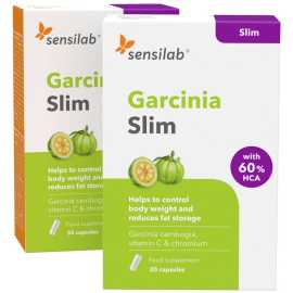 Garcinia Slim so 60% HCA: rýchle a účinné chudnutie 1+1 ZDARMA.