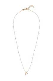 Alisia Pozlátený náhrdelník so Swarovski perličkami "P" AL4258.01.916. Alisia Pozlátený náhrdelník so Swarovski perličkami "P" AL4258.01.916