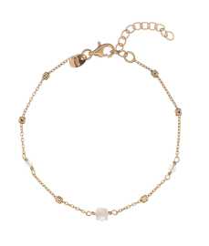 Alisia Pozlátený náramok s korálkami mesačného kameňa AL4099.01.052.