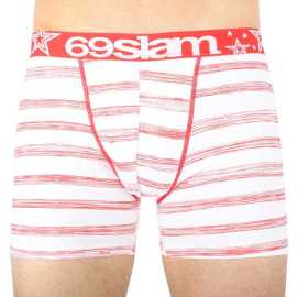 Pánske Boxerky 69SLAM fit stripes red S, trenky.
Bavlnené boxerky sú základ, ako hovorila naša babička.