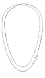 Calvin Klein Dlhý oceľový náhrdelník Flow 35000592.