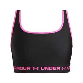 Dámska podprsenka Under Armour čierna (1361034 005) M.
Hľadáte športovú podprsenku, ktorá udrží krok s vaším tempom?
Funkčný materiál, ktorý dýcha spolu s vami
Ľahký a rýchloschnúci materiál s technológiou HeatGear® odvádza pot a udržuje vás v suchu, aj keď tvrdo trénujete.
Športový strih s prekríženými ramienkami
Vďaka elastickému spodnému pásu s minimalistickým logom Under Armour zostane dokonale na svojom mieste.
Prečo si podprsenku Under Armour zamilujete

Rýchloschnúci funkčný materiál, ktorý odvádza pot.
Štýlový športový dizajn s krížovým zadným dielom, bezšvové vyhotovenie bez kostice.
Značková kvalita od spoločnosti Under Armour.

Spodná bielizeň Under Armour, ktorá vás podporí pri akejkoľvek aktivite
Spodná bielizeň Under Armour je navrhnutá tak, aby vám umožnila podať životný výkon - a nezáleží na tom, či sa chystáte na horský výstup alebo náročné pracovné stretnutie.
Ako sa starať o športovú podprsenku Under Armour
Aby vám obľúbená športová podprsenka dlho vydržala v perfektnom stave, odporúčame vám dodržiavať tieto pokyny.

Pranie: Per na 30 ° C, ideálne v ochrannom sáčku a bez aviváže.
Sušenie: Môžeš sušiť v sušičke na nízku teplotu, ale odporúčame sušenie na vzduchu, ktoré predĺži životnosť elastických vlákien.
Žehlenie: Nežehliť – funkčný materiál nie je určený na žehlenie a mohlo by dôjsť k poškodeniu.

Tip: Staňte sa expertom na údržbu spodnej bielizne vďaka radám v našom článku a doprajte svojim obľúbeným kúskom starostlivosť, ktorú si zaslúžia.