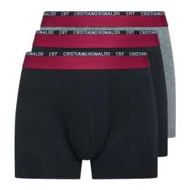 3PACK pánske boxerky CR7 viacfarebné (8100-49-2749) XXL, trenky.
Pánske boxerky CR7 sú dobrou voľbou, pokiaľ chcete pohodlné pánske spodné prádlo, ktoré vypadajú báječne.
 
Boxerky sú vyrobené z príjemného BIO bavlneného materiálu s elastanom.
 
Čo sa prania týka - naše doporučenie je prať maximálne na 40°C a sušiť je v sušičke na nízku teplotu, inak sa môže stať, že už boxerky nebude možné nosiť - viac sa dozviete nižšie v klasických informáciách o produkte.