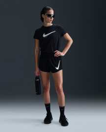Nike One Womens Dri-FIT Mid-Rise Brief-Lined Running Shorts M.