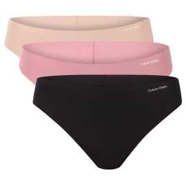 3PACK dámske tangá Calvin Klein bezšvová viacfarebná (QD3558E-3EV) XL.
Hľadáte spodnú bielizeň, ktorá nebude viditeľná ani pod najtesnejšími nohavicami, ale v ktorej sa budete cítiť skvele?
Ľahký materiál, ktorý dýcha s vami
Tanga Calvin Klein sú vyrobené zo zmesi polyamidu a elastanu, vďaka čomu sú nielen výnimočne jemné na dotyk, ale aj úžasne pružné a priedušné.
Minimalistický dizajn pre maximálny efekt
Tanga majú laserovo rezané okraje a bezšvový strih, čo znamená jedno – pod oblečením zostávajú úplne neviditeľné.
Prečo si zamilujete tangá Calvin Klein

Bezšvový strih a laserom rezané okraje: Úplne neviditeľné pod oblečením, ideálne pre priliehavé oblečenie.
Ľahký a priedušný materiál: Pohodlný polyamid s elastanom poskytuje celodenné pohodlie.
Štýlový minimalistický dizajn: Subtílne logo Calvin Klein a čisté línie pre moderný vzhľad.

Spodná bielizeň Calvin Klein je obľúbená u ľudí po celom svete
Spodná bielizeň Calvin Klein je základným kameňom módneho priemyslu.
Ako sa starať o tangá Calvin Klein
Aby vám vaša obľúbená spodná bielizeň vydržala čo najdlhšie, venujte pozornosť správnej starostlivosti.

Pranie: Perte na 30 °C v jemnom cykle, ideálne v ochrannom vrecku na pranie.
Sušenie: Nesušte v sušičke – vysoké teploty môžu poškodiť elastické vlákna.
Žehlenie: Tanga nežehlite – bezšvová štruktúra a syntetický materiál nevyžadujú žehlenie.

Tip: Nájdenie správneho kusu spodnej bielizne, ktorý vám perfektne sedí, môže byť niekedy náročné.