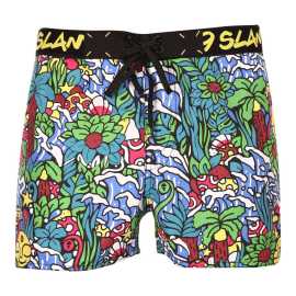 Pánske plavky 69SLAM tropicamazon mateo (SSCAMO-PM) XXL.
Chcete vyniknúť a dodať svojmu letnému šatníku originalitu a hravosť?
Ľahký a rýchloschnúci materiál
Tieto plavky sú vyrobené z kvalitného umelého vlákna, ktoré je ľahké, rýchloschnúce a veľmi odolné.
Pohodlný strih a originálny dizajn
Dômyselný strih týchto plaviek vám poskytuje maximálnu voľnosť pohybu a zároveň moderný a štýlový vzhľad.
Prečo si plavky 69SLAM zamilujete?

Unikátny dizajn: Originálne vzory a odvážne motívy, ktoré ťa odlíšia od ostatných.
Rýchloschnúci materiál: Ľahké umelé vlákno pre celodenný komfort.
Pohodlné a funkčné prevedenie: Elastický pás, krátky strih a skvelé padnutie pre voľnosť pohybu.

Spodná bielizeň 69SLAM vám zdvihne náladu
69SLAM je obľúbená surferská značka z Bali, ktorá oslavuje život, umenie, kreativitu, dizajn a farby každým detailom.
Ako sa starať o plavky 69SLAM?
Aby si plavky zachovali žiarivé farby a originálne vzory, je dôležité venovať im správnu starostlivosť:

Pranie: Odporúčané ručné pranie vo vlažnej vode s jemným pracím prostriedkom.
Sušenie: Nesušiť v sušičke, nechať uschnúť prirodzene na vzduchu.
Žehlenie: Nežehliť, materiál zostane hladký sám o sebe.

Tip: Výber plaviek, ktoré vám dobre padnú a zvýraznia váš štýl, môže byť beh na dlhé trate.