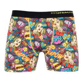 Pánske boxerky 69SLAM fit kapow (MBYPOW-PO) XS, trenky.
Pánske boxerky 69SLAM fit sú predstaviteľom dlhšieho vyhotovenia strihu.