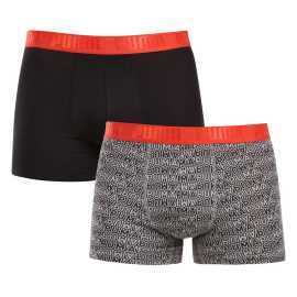2PACK pánske boxerky Puma viacfarebné (701231478 002) M, trenky.
Užite si dokonalú kombináciu pohodlia a moderného štýlu s pánskymi boxerkami Puma.
Kvalitný materiál, ktorý vás nesklame
Boxerky sú vyrobené z prvotriednej bavlnenej zmesi s prímesou elastanu, ktorá zaručuje ich mäkkosť, priedušnosť a pružnosť.
Moderný dizajn a presný strih na každodenné nosenie
Nadčasové farebné prevedenie si nájde miesto v šatníku každého štýlového muža.
Prečo si kúpiť boxerky Puma

Štýlový a moderný dizajn: Minimalistický vzhľad s pohodlným elastickým pásom dodáva boxerkám elegantný štýl vhodný pre každého muža.
Kvalitný materiál: Zmes bavlny a elastanu poskytuje mäkkosť, priedušnosť a odolnosť, takže boxerky sa dokonale prispôsobia vášmu telu a dlho vydržia.
Presný strih a dokonalá podpora: Dlhšie nohavice poskytujú dostatočné krytie a zabraňujú odieraniu stehien.

Spodná bielizeň Puma sa hodí nielen športovcom
Značka Puma je známa po celom svete vďaka svojmu oblečeniu a spodnej bielizni, ktorú nosia slávni športovci.
Ako sa starať o boxerky Puma
Aby vám nové boxerky dlho vydržali, odporúčame dodržiavať tieto pokyny.

Pranie: Odporúčame prať pri maximálnej teplote 40 °C, aby sa zachovala kvalita materiálu.
Žehlenie: Nežehlite, aby ste nepoškodili elastické vlákna.
Sušenie: Neodporúča sa používať sušičku, aby boxerky nestratili svoju pružnosť a tvar.

Tip: Hľadanie obľúbenej spodnej bielizne môže byť beh na dlhé trate, preto chceme, aby vám obľúbené kúsky dlho vydržali.