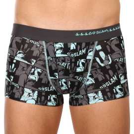 Pánske boxerky 69SLAM hip comix strip (MHBCXS-BB) M, trenky.
Vstúpte do sveta, kde sa pohodlie stretáva s originalitou!
Mikrovlákno, ktoré vás presvedčí na prvý dotyk
Boxerky sú vyrobené z umelých vlákien (kombinácia polyesteru a spandexu) - táto zmes vytvára dokonale mäkký, pružný a prispôsobivý materiál.
Výrazný dizajn a premyslený strih na aktívne dni
Boxerky 69SLAM vás na prvý pohľad zaujmú svojím jedinečným vzhľadom, originálnymi vzormi a príjemnými farbami.
Prečo by boxerky 69SLAM nemali chýbať vo vašom šatníku

Mikrovlákno - ľahké, elastické, rýchloschnúce.
Kratšie nohavičky, ktoré sa nikde nekrčia.
Výrazný dizajn s originálnymi vzormi.

69SLAM spodná bielizeň, ktorá vám zdvihne náladu
69SLAM je obľúbená surferská značka z Bali, ktorá oslavuje život, umenie, kreativitu, dizajn a farby v každom detaile.
Ako sa starať o boxerky 69SLAM
Dodržiavaním týchto jednoduchých krokov zabezpečíte, že vaše boxerky 69SLAM budú dlho vyzerať krásne, funkčné a pohodlné.

Pranie: Odporúčame ručné pranie vo vlažnej vode.


Sušenie: Nesuš v sušičke.


Žehlenie: Nežehliť.

Tip: Vaša obľúbená spodná bielizeň si zaslúži šetrné zaobchádzanie.