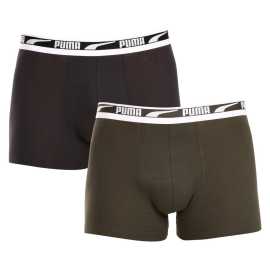 2PACK pánske boxerky Puma viacfarebné (701221416 005) L, trenky.
Užite si dokonalú kombináciu pohodlia a moderného štýlu s pánskymi boxerkami Puma.
Kvalitný materiál, ktorý vás nesklame
Boxerky sú vyrobené z prvotriednej bavlnenej zmesi s prímesou elastanu, ktorá zaručuje ich mäkkosť, priedušnosť a pružnosť.
Moderný dizajn a presný strih na každodenné nosenie
Nadčasové farebné prevedenie si nájde miesto v šatníku každého štýlového muža.
Prečo si kúpiť boxerky Puma

Štýlový a moderný dizajn: Minimalistický vzhľad s pohodlným elastickým pásom dodáva boxerkám elegantný štýl vhodný pre každého muža.
Kvalitný materiál: Zmes bavlny a elastanu poskytuje mäkkosť, priedušnosť a odolnosť, takže boxerky sa dokonale prispôsobia vášmu telu a dlho vydržia.
Presný strih a dokonalá podpora: Dlhšie nohavice poskytujú dostatočné krytie a zabraňujú odieraniu stehien.

Spodná bielizeň Puma sa hodí nielen športovcom
Značka Puma je známa po celom svete vďaka svojmu oblečeniu a spodnej bielizni, ktorú nosia slávni športovci.
Ako sa starať o boxerky Puma
Aby vám nové boxerky dlho vydržali, odporúčame dodržiavať tieto pokyny.

Pranie: Odporúčame prať pri maximálnej teplote 40 °C, aby sa zachovala kvalita materiálu.
Žehlenie: Nežehlite, aby ste nepoškodili elastické vlákna.
Sušenie: Neodporúča sa používať sušičku, aby boxerky nestratili svoju pružnosť a tvar.

Tip: Hľadanie obľúbenej spodnej bielizne môže byť beh na dlhé trate, preto chceme, aby vám obľúbené kúsky dlho vydržali.