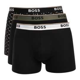 3PACK pánske boxerky BOSS viacfarebné (50554438 003) XL, trenky.
Doprajte si dokonalé pohodlie a nadčasový štýl s pánskymi boxerkami BOSS.
Prémiový materiál pre maximálne pohodlie
Boxerky sú vyrobené z vysokokvalitnej zmesi bavlny a elastanu, ktorá poskytuje dokonalú kombináciu jemnosti, priedušnosti a pružnosti.
Štýlový dizajn a elegantný vzhľad
Klasický dizajn s decentným logom BOSS na tkanej elastickej časti dodáva boxerkám moderný a sofistikovaný vzhľad.
Prečo si boxerky BOSS zamilujete

Prvotriedna bavlna: Mäkké, priedušné a príjemné na telo.
Elastický pás s logom BOSS: Štýlové a pohodlné.
Dlhšie nohavičky: Ideálne pod oblek a na šport.
Pružný materiál: Dokonale sa prispôsobí vášmu telu.

Spodná bielizeň BOSS je povinnou výbavou všetkých štýlových mužov.
Značka BOSS vznikla odčlenením od známeho výrobcu oblečenia Hugo Boss ako línia výrobkov pre mužov, ktorí majú radi kvalitné kúsky a nadčasový vzhľad.
Ako sa starať o boxerky BOSS?
Aby si vaše nové boxerky zachovali svoj tvar a kvalitu čo najdlhšie, odporúčame dodržiavať tieto pokyny:

Pranie: Per na 30 °C s podobnými farbami a jemným pracím prostriedkom.
Sušenie: Môžeš ich sušiť v sušičke na nízku teplotu, ale pre dlhšiu životnosť odporúčame sušenie na vzduchu.
Žehlenie: Pokiaľ je potrebné, žehli na nízku teplotu.

Tip: Nájsť ten správny kus spodnej bielizne, ktorý vám dokonale padne, môže byť náročné.