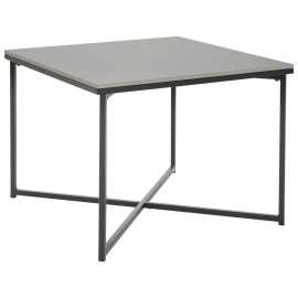 Livetastic KONFERENČNÝ STOLÍK, sivá, čierna, kov, keramika, 60/43/60 cm.