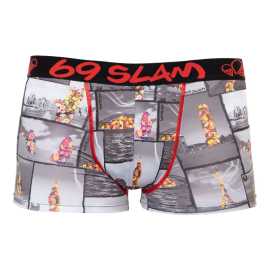 Pánske boxerky 69SLAM hip around the world (MSYADD-PO) M, trenky.
Vstúpte do sveta, kde sa pohodlie stretáva s originalitou!
Mikrovlákno, ktoré vás presvedčí na prvý dotyk
Boxerky sú vyrobené z umelých vlákien (kombinácia polyesteru a spandexu) - táto zmes vytvára dokonale mäkký, pružný a prispôsobivý materiál.
Výrazný dizajn a premyslený strih na aktívne dni
Boxerky 69SLAM vás na prvý pohľad zaujmú svojím jedinečným vzhľadom, originálnymi vzormi a príjemnými farbami.
Prečo by boxerky 69SLAM nemali chýbať vo vašom šatníku

Mikrovlákno - ľahké, elastické, rýchloschnúce.
Kratšie nohavičky, ktoré sa nikde nekrčia.
Výrazný dizajn s originálnymi vzormi.

69SLAM spodná bielizeň, ktorá vám zdvihne náladu
69SLAM je obľúbená surferská značka z Bali, ktorá oslavuje život, umenie, kreativitu, dizajn a farby v každom detaile.
Ako sa starať o boxerky 69SLAM
Dodržiavaním týchto jednoduchých krokov zabezpečíte, že vaše boxerky 69SLAM budú dlho vyzerať krásne, funkčné a pohodlné.

Pranie: Odporúčame ručné pranie vo vlažnej vode.


Sušenie: Nesuš v sušičke.


Žehlenie: Nežehliť.

Tip: Vaša obľúbená spodná bielizeň si zaslúži šetrné zaobchádzanie.