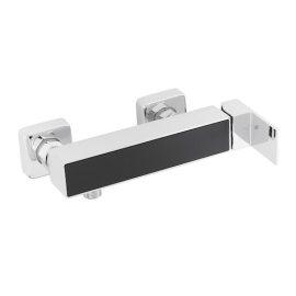 Sprchová batéria SIKO Elements bez sprchového setu 150 mm čierna / chróm SIKOBSEL268DC.