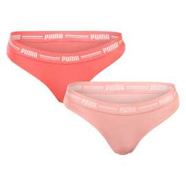 2PACK dámske tangá Puma rúžová (603034001 025) XL.
Doprajte si každodenné pohodlie bez kompromisov s dámskymi tangami Puma.
Mäkký materiál pre prirodzený komfort
Tanga Puma sú vyrobené zo zmesi bavlny, modalu a elastanu, čo zaručuje výnimočný komfort a odolnosť.
Športový, elegantný dizajn pre modernú ženu
Klasický strih s tkaným pásom a logom Puma kombinuje pohodlie so športovým štýlom.
Prečo by ste nemali byť bez tangá Puma

Mäkký a priedušný materiál s modálom pre výnimočnú jemnosť.
Vyšívaná guma s logom Puma – športový, štýlový detail s nápadom.
Prirodzené padnutie, ktoré zaručuje celodenné pohodlie.

Spodná bielizeň Puma nie je určená len pre športovcov
Značka Puma je známa po celom svete predovšetkým vďaka oblečeniu a spodnej bielizni, ktoré nosia slávni športovci.
Ako sa starať o tangá Puma
Aby vaše obľúbené spodné prádlo zostalo dlho v perfektnom stave, odporúčame dodržiavať tieto pokyny na údržbu.

Pranie: Prajte na 30 °C, najlepšie naruby a s jemnými pracími prostriedkami bez aviváže.
Sušenie: Nesušte v sušičke.
Žehlenie: Nežehlite.

 
Tip: Staňte sa odborníkom na starostlivosť o spodnú bielizeň vďaka tipom v našom článku a doprajte svojim obľúbeným kúskom starostlivosť, ktorú si zaslúžia.
