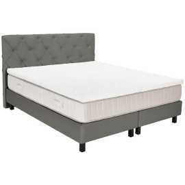 Esposa BOXSPRINGOVÁ POSTEĽ, 180/200 cm, sivá.
