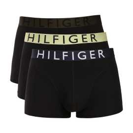 3PACK pánske boxerky Tommy Hilfiger čierné (UM0UM03886 0VQ) L, trenky.
Doprajte si nadčasový štýl a špičkový komfort s pánskymi boxerkami od značky Tommy Hilfiger.
Prémiový materiál pre maximálne pohodlie
Boxerky Tommy Hilfiger sú vyrobené z jemnej, na dotyk veľmi príjemnej bavlny s prímesou umelého vlákna, ktorý im dodáva pružnosť a dlhú životnosť.
Ikonyický štýl a precízny strih
Boxerky majú dlhšie nohavičky, ktoré sa nevyhrávajú a poskytujú dostatočné zakrytie a komfort.
Prečo by vám boxerky Tommy Hilfiger nemali chýbať

Prémiová bavlna s elastanom: Mäkká, priedušná a pohodlná na celodenné nosenie.
Dlhšie nohavičky a vyšívaný guma: Stabilita, štýl a žiadne rolovanie.
Elegantný a nadčasový dizajn: Skvelé na každodenné aj špeciálne príležitosti.

Spodná bielizeň Tommy Hilfiger je zárukou najvyššej kvality
Značka Tommy Hilfiger sa stala ikonou amerického obliekania pred takmer 40 rokmi a jej farebnosť v odtieňoch modrej, červenej a bielej je rozpoznateľná na prvý pohľad.
Ako sa starať o boxerky Tommy Hilfiger

Pranie: Per na 30 °C.
Sušenie: Boxerky možno sušiť v sušičke pri nízkej teplote.
Žehlenie: V prípade potreby je možné ich žehliť na nižšiu teplotu.

Tip: Nájdenie ideálneho kúsku spodnej bielizne môže byť niekedy náročné.