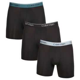3PACK Boxers pour hommes Calvin Klein noir (NB2570A-N2L) M.
Profitez d'un confort et d'un luxe ultimes avec les caleçons pour hommes Calvin Klein.
Matériau de qualité pour un confort tout au long de la journée
Ce boxer est fabriqué à partir d'un mélange de coton et d'élasthanne de première qualité.
Design élégant et coupe pratique
Le caoutchouc tissé et le logo Calvin Klein contrastant créent un look élégant et intemporel.
Pourquoi vous allez adorer les caleçons Calvin Klein

Matériau depremière qualité: La combinaison de coton et d'élasthanne assure douceur, respirabilité et souplesse pour un confort maximal tout au long de la journée.


Designélégant: L'élastique brodé du logo emblématique de Calvin Klein confère à ce boxer un look élégant qui convient à toutes les occasions.


Coupepratique: Les jambes plus longues et la coupe adaptable offrent un confort supplémentaire et une liberté de mouvement, idéale pour les tenues décontractées, le travail et les loisirs.

Les sous-vêtements Calvin Klein sont appréciés dans le monde entier.
Les sous-vêtements pour hommes Calvin Klein sont l'un des piliers de l'industrie de la mode.
Comment entretenir votre boxer Calvin Klein
Pour que vos nouveaux boxers conservent leur aspect et leur qualité le plus longtemps possible, suivez ces quelques conseils :

Blanchisserie: Le stylo est à une température maximale de 30 °C.


Séchage:  Le séchage en tambour n'est pas recommandé - le séchage à l'air libre est la meilleure option.


Repassage: Les caleçons n'ont pas besoin d'être repassés, ce qui vous permet d'économiser du temps et de l'énergie.

Conseil : La recherche de vos sous-vêtements préférés peut s'avérer longue, c'est pourquoi nous voulons que vos pièces favorites durent longtemps.