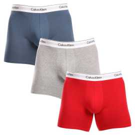 3PACK pánske boxerky Calvin Klein viacfarebné (NB2381A-N2I) XXL, trenky.
Boxerky Calvin Klein to je prvotriedna kvalita, za ktorou stojí svetová ikonická značky pánskej spodnej bielizne.
 Boxerky Calvin Klein patria medzi naprostú legendu spodného prádla.