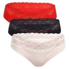 3PACK dámske nohavičky Tommy Hilfiger viacfarebné (UW0UW06338 0WE) L.
