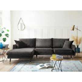MID.YOU ROHOVÁ SEDAČKA, textil, antracitová.