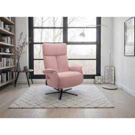 Sit & More RELAXAČNÉ KRESLO, textil, staroružová.