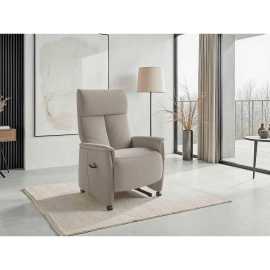 Sit & More RELAXAČNÉ KRESLO, textil, taupe.